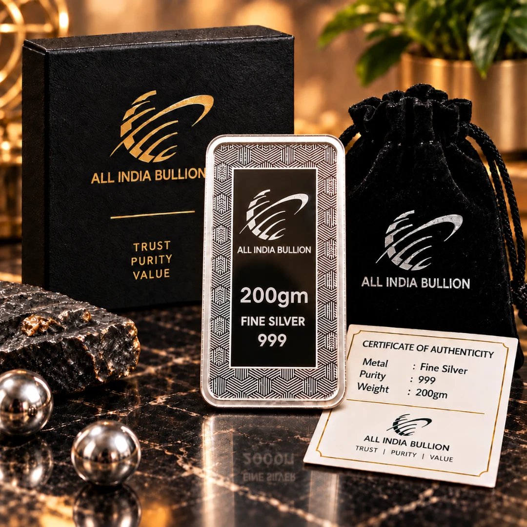 200 Gm Silver Bar