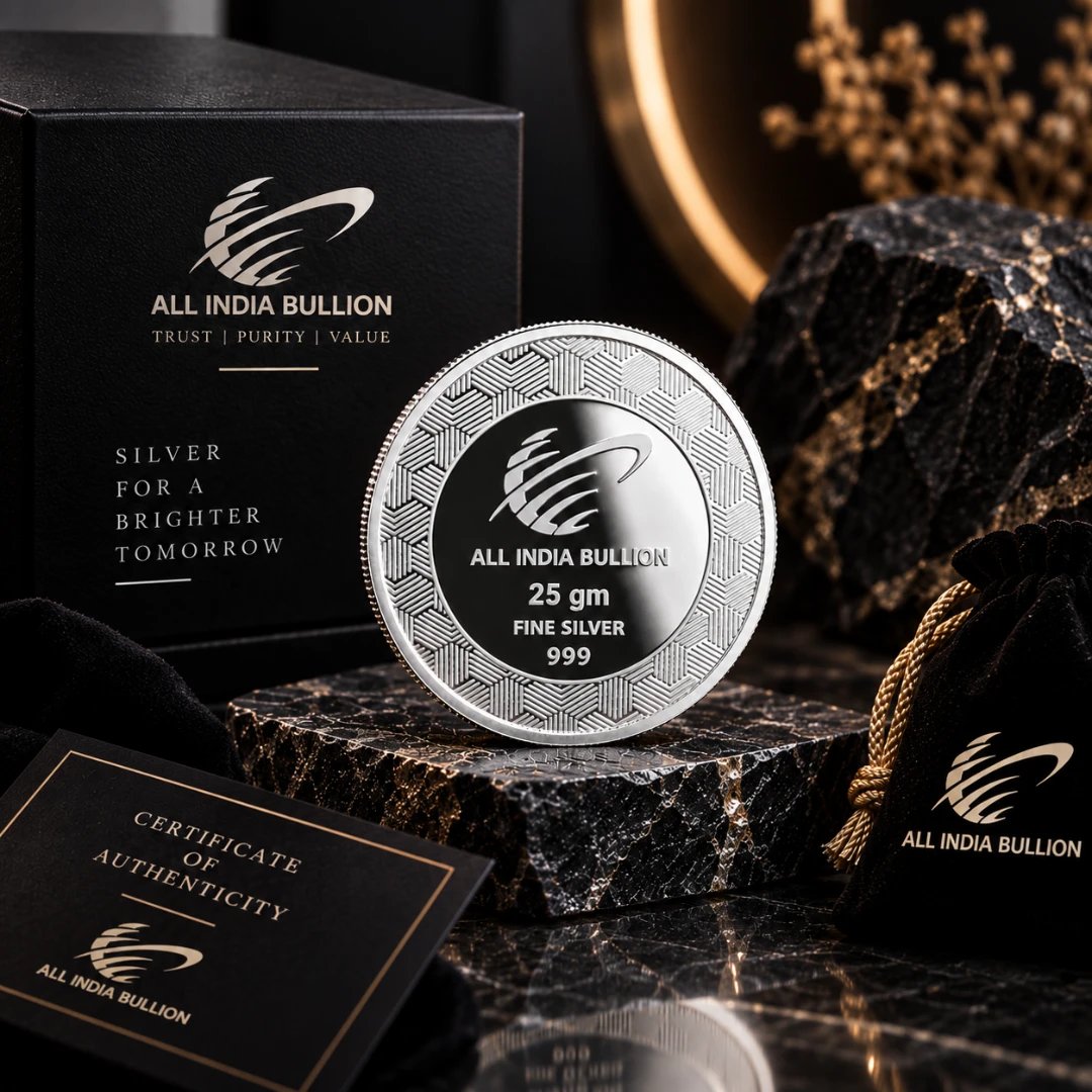 Exclusive 25 Gm Silver Coin