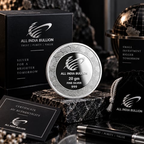 20 Gm Silver Coin