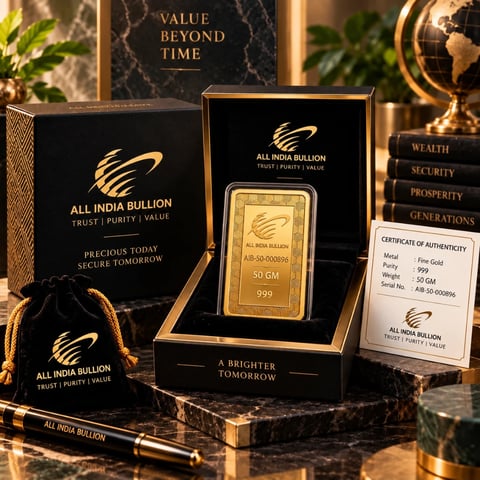 50 Gm Gold Bar