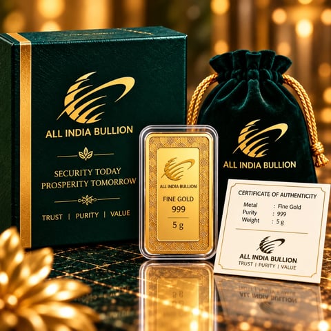 5 Gm Gold Bar