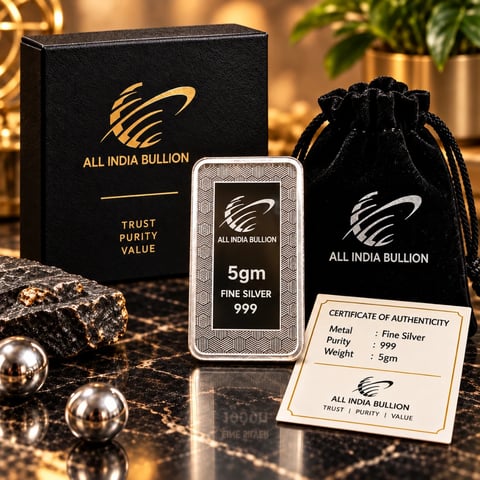 5 Gm Silver Bar