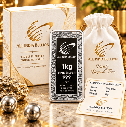 Exclusive 1 Kg Silver Bar