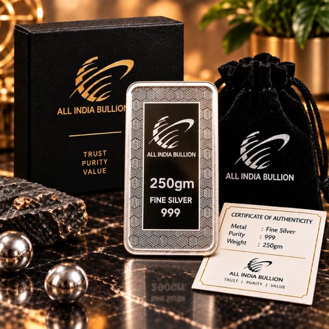 Exclusive 250 Gm Silver Bar